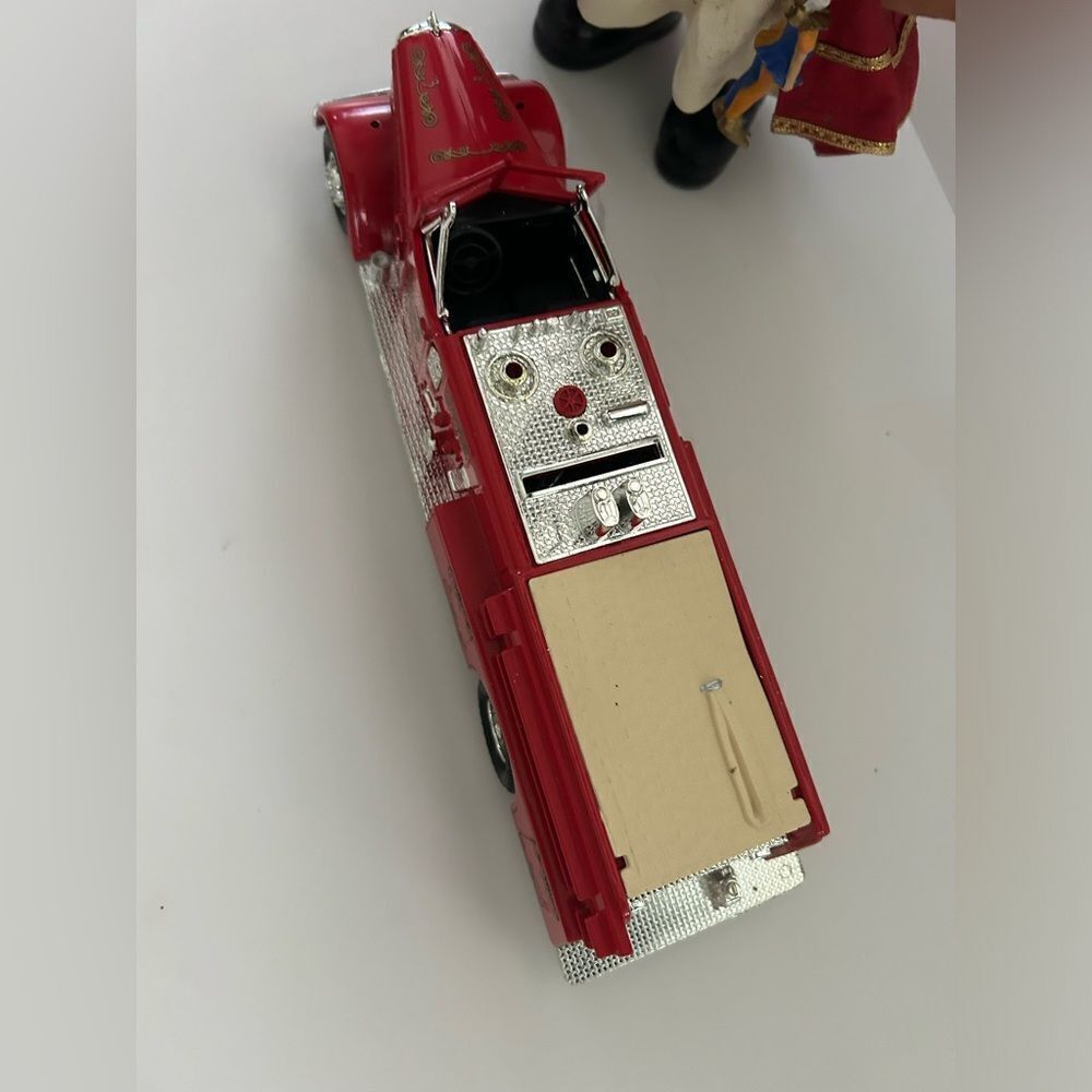 Vintage Ertl Coca-Cola 1955 ward Lafrance Pumper Fire Truck Die Cast # 3447 - Picture 6 of 12